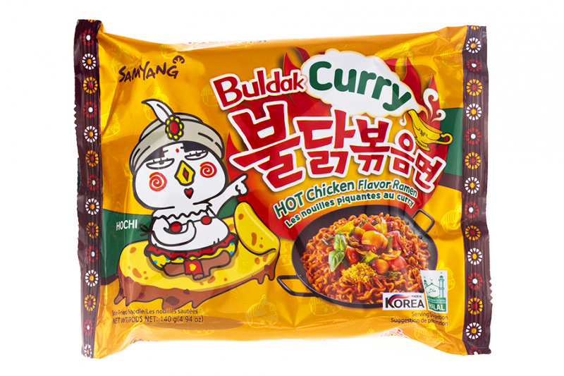 Рамен Hot Chicken Flavor Ramen Buldak CURRY