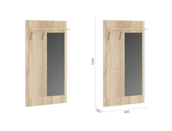 Вешалка Дуб Сонома