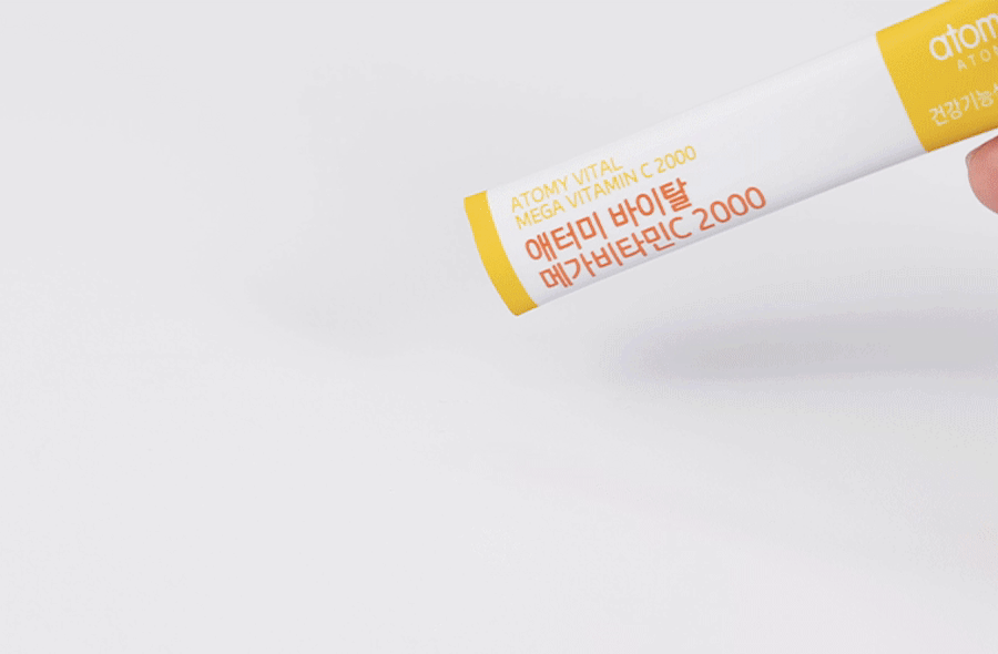 Ингредиенты: экстракты фруктов и овощей в Атоми Мега Витамин С 2000