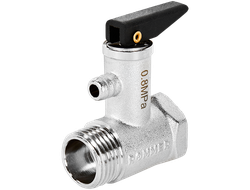 Клапан предохранительный ROMMER 1/2 для бойлера 8 бар (Арт. RVS-1007-008015)