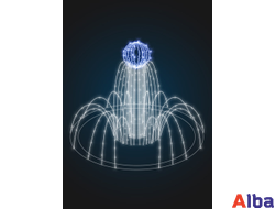 Фонтан светодиодный Фонтан изобилия, 3,0 м