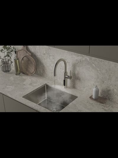 Система мгновенного кипячения воды с газацией и охлаждением 5в1 AQUAHOT ASPEN BN (нержавеющая сталь)