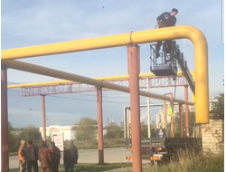 Демонтаж надземных трубопроводов