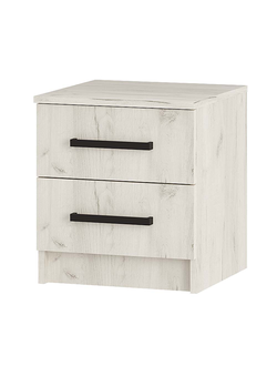Тумбы прикроватные Фиеста дуб крафт белый 2 шт (BTS)