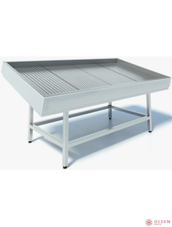 Стол для выкладки рыбы СВ-2200/1100/800-п