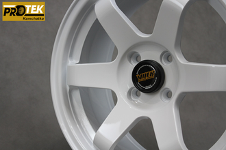 Комплект дисков R16 7,0J ET+35 4*100 RAYS Volk Racing TE37 SL Белый (D159)