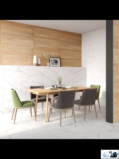 Плитка Gracia Ceramica Marble matt white wall 02 30x90 с рельефом
