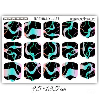 ПЛЕНКИ ДЛЯ НОГТЕЙ 9,5*13,5 СМ XL-187
