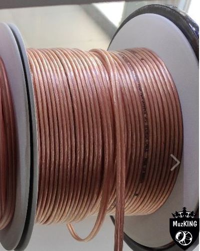 Акустический кабелья 2*1.5кв МЕДЬ (Силиконовая изоляция)