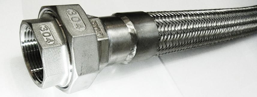 МРВД Металлорукав высокого давления с разъемными соединениями американка из нержавейки