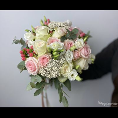 Букет невесты &amp; Бутоньерка 1315