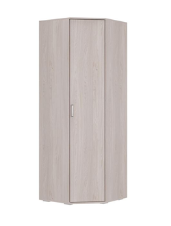 Шкаф угловой Белла ясень белый  (БТС)