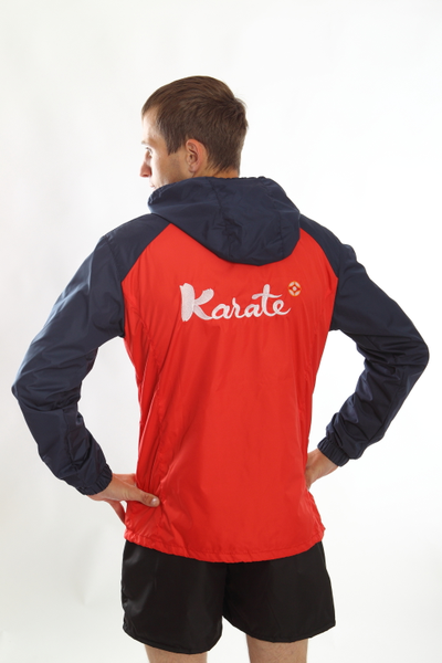 APIKA Ветровка с вышивкой символики каратэ