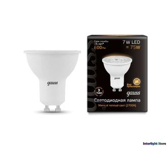 Gauss LED MR16 7w 830/840 220v GU10