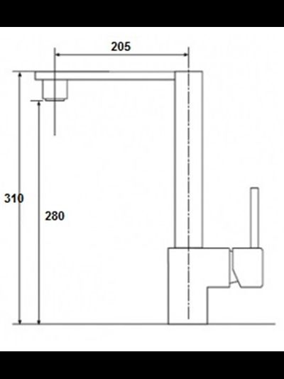 Смеситель Reginox VARESE chrome