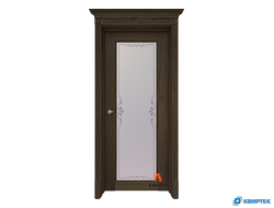 Межкомнатная остекленная дверь с покрытием ПВХ NEOCLASSIC NC10 купить в Челябинске | КВИРТЕК