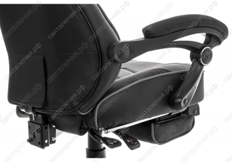 Кресло Stimul черное / серое
