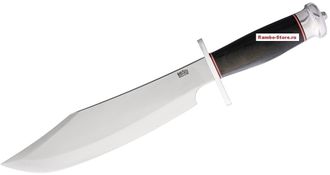 Нож Bark River Shining Mountain Bowie Black Canvas MIcarta с доставкой