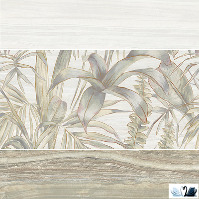 Декор настенный Belani Palissandro Oasis 30 х 60 см с золотом Береза керамика