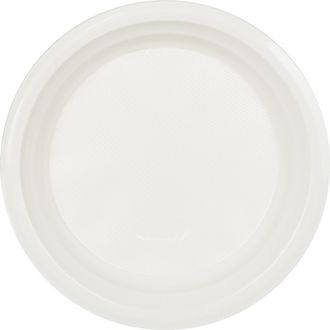 Тарелка одноразовая d 170мм, десертная, белая, ПП, 100 штук в упаковке