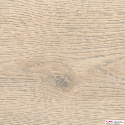 Декор ламината Haro Tritty 100 Gran Via Дуб Контура Каменно-Серый 531917 структура