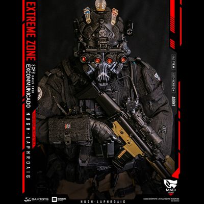Агент Хью Лафройг (SCP Overlord) - КОЛЛЕКЦИОННАЯ ФИГУРКА 1/6 EXTREME ZONE Agent HUGH LAPHROAIG (EBS002) - DAMTOYS