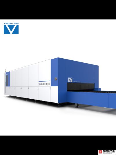 Станок для резки листов FC-серии, со сменными столами, с защитной кабиной