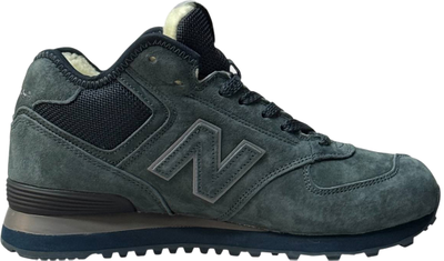 New Balance 574 Grey Moss С Мехом