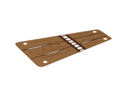 Plastic Roof for Set 75148, Trans-Clear (26337)