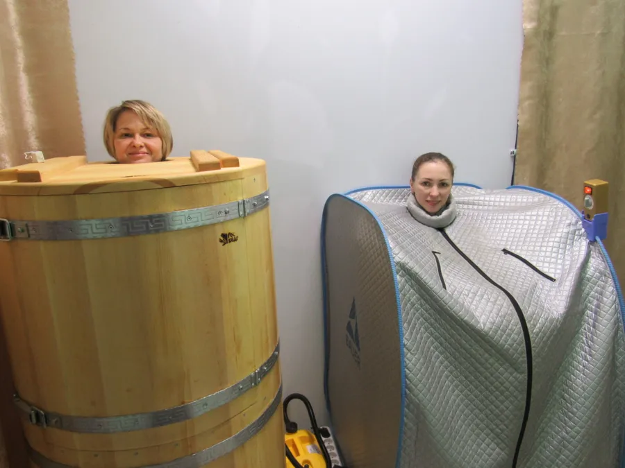 Кедровая бочка и инфракрасный саунарий в ОЦ БИОНИКА