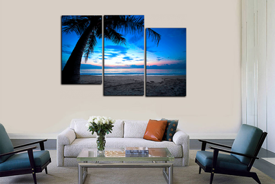 Модульная картина "Остров мечты"