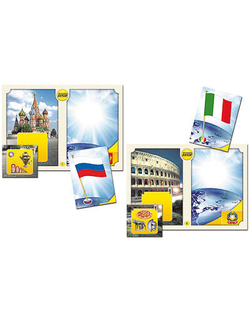 Настольно-печатная игра "Флаги стран мира 1. Европа"