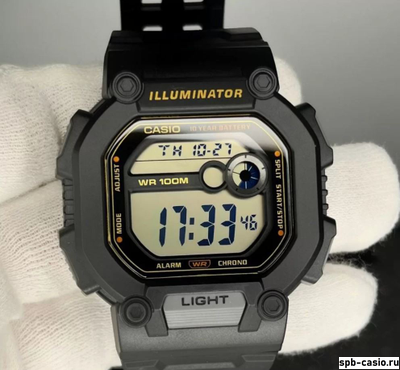 Часы Casio W-737HX-1A