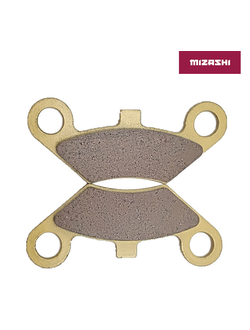 Тормозные колодки передние MIZASHI AT-MZ1261 для 500-2A X5 BASIC/CLASSIC X6 EFI 5 H.O. EPS X8 EFI/EPS 400L/X4 EPS 500-А BASIC 500-A 500 HO (9010-0808B0, 9010-0808A0)