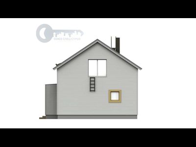 ДЖ-17 ЖИЛОЙ ДОМ: ГАБАРИТНЫЕ РАЗМЕРЫ: (8.5Х7.5М) 1,5 ЭТАЖА, ОБЩАЯ ПЛОЩАДЬ: 127.5М²