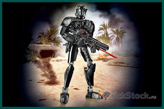 # 75121 Сборная Фигура «Имперский Штурмовик Смерти» /  “Imperial Death Trooper” Buildable Action Figure