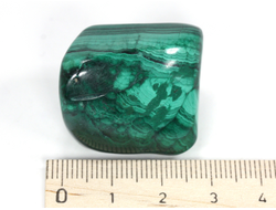 Малахит, галтовка, Конго (27*24*24 мм, 43 г) №27396