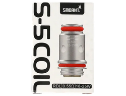 ИСПАРИТЕЛЬ SMOANT SANTI S-5 0.55 om (шт) (SMOANT SANTI/CHARON BABY PLUS)