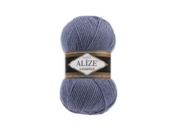 Пряжа Lana gold Alize  (Лана голд Ализе)  49% шерсть, 51% акрил. 100 г, 240 м цвет  203