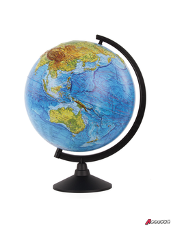 Глобус физический Globen Классик, диаметр 320 мм рельефный. 454432