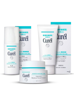 Лечебный набор для чувствительной кожи “Борьба с сухостью и воспалениями” KAO Curel
