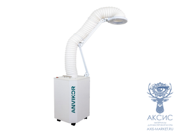 Вытяжка для маникюра и педикюра Anvikor DUO со встроенным обеззараживателем