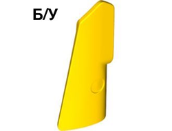 ! Б/У - Technic, Panel Fairing #22 Very Small Smooth, Side A, Yellow (11947 / 6251191 / 6352686) - Б/У