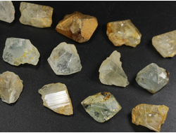 Топаз, кристалл, "дикий", в ассортименте, Россия, Забайкальский край (13-18 мм, 2-3 г) №36032