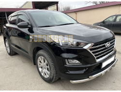 Защита переднего бампера G d53/53 для Hyundai Tucson (2018-2021)