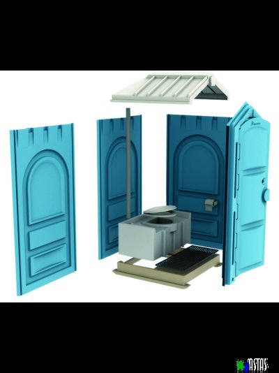 Мобильная туалетная кабина «Стандарт»