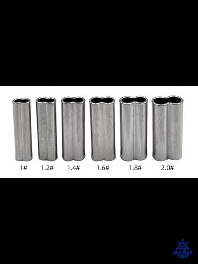 Зажим SW двойной для линя 2,0мм 10шт/уп