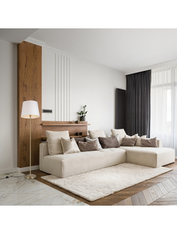 Freya, Напольный светильник (торшер) Sandy, FR5118FL-01BS