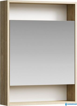 Зеркало-шкаф  «Сити-60», цвет дуб балтийский