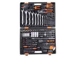 Набор инструментов, 1/2", 1/4", CrV, в кейсе 151 предмет Вихрь